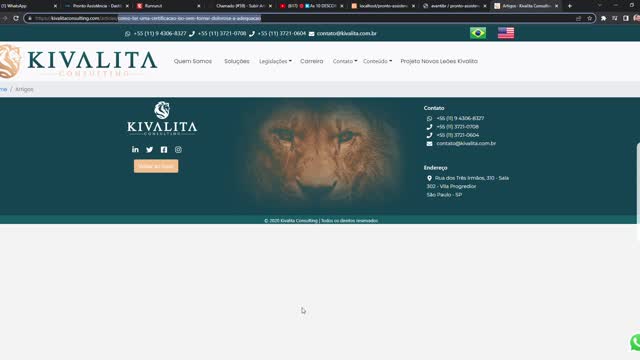 Segundo Video - Subir Artigos Site Kivalita