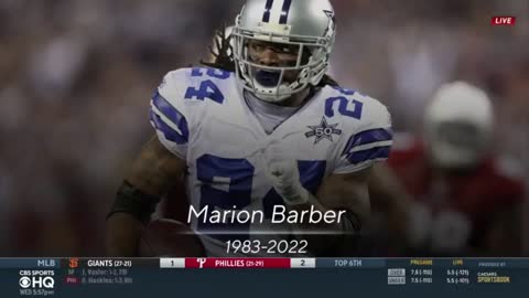 Another one goes ... Marion Barber Dallas Cowboys / otro que se va