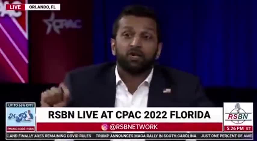 Kash Patel: Largest Criminal Conspiracy in US History