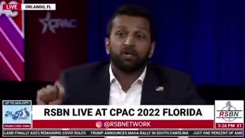 Kash Patel: Largest Criminal Conspiracy in US History