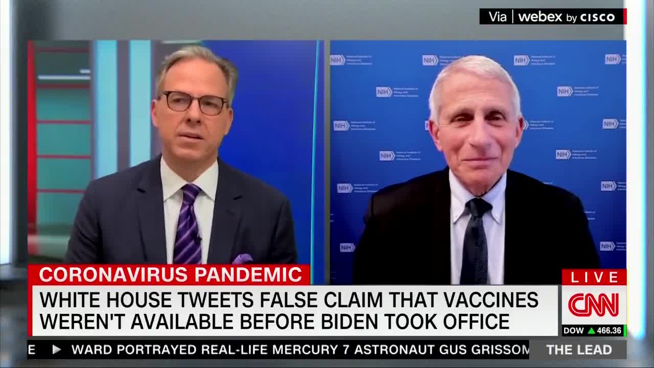 Fauci Has NOTHING When Asked to Explain Biden Admin's Lies