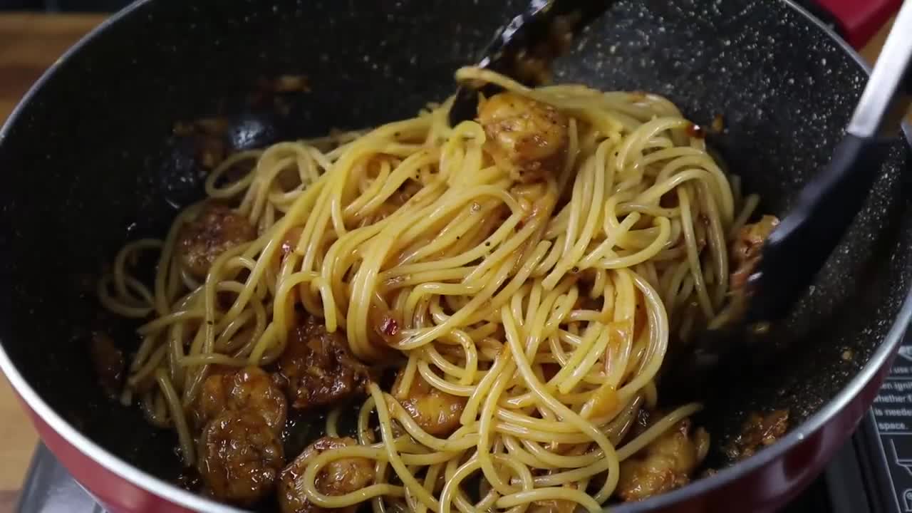 Spicy Butter Garlic Shrimp Pasta -->BEST RECIEP BOOK IN BELOW<--