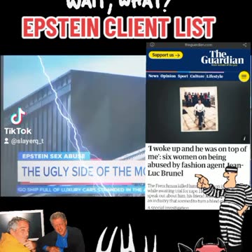 BREAKING NEWS: JEAN-LUC BRUNNEL 'NXVIM' EPSTEIN CLIENT LIST