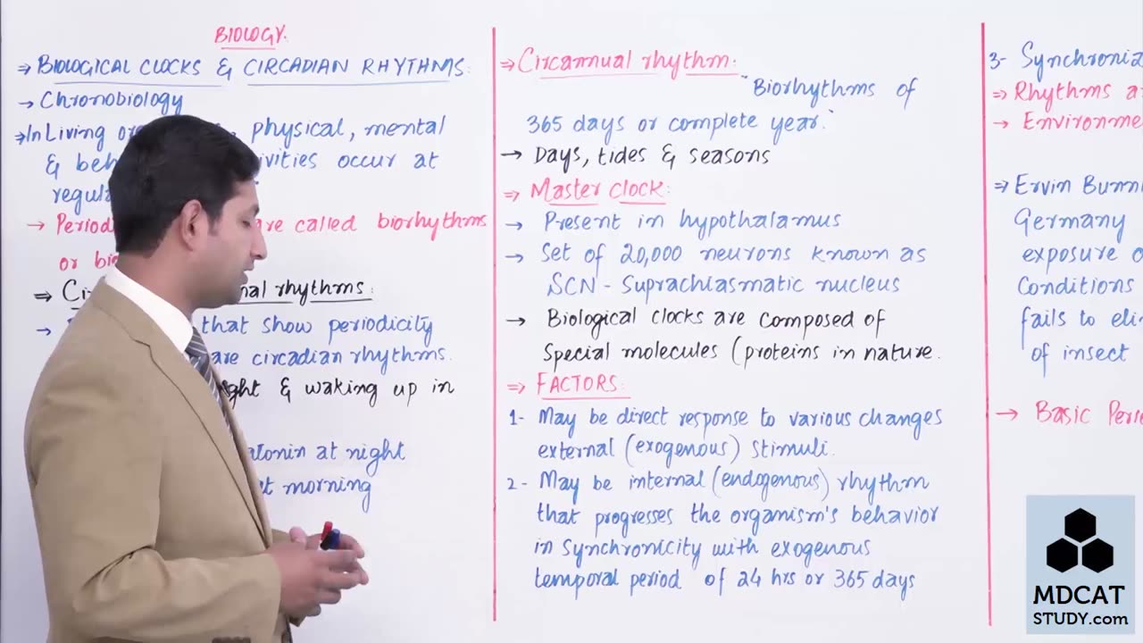 LEC#3 BIOLOGICAL CLOCKS