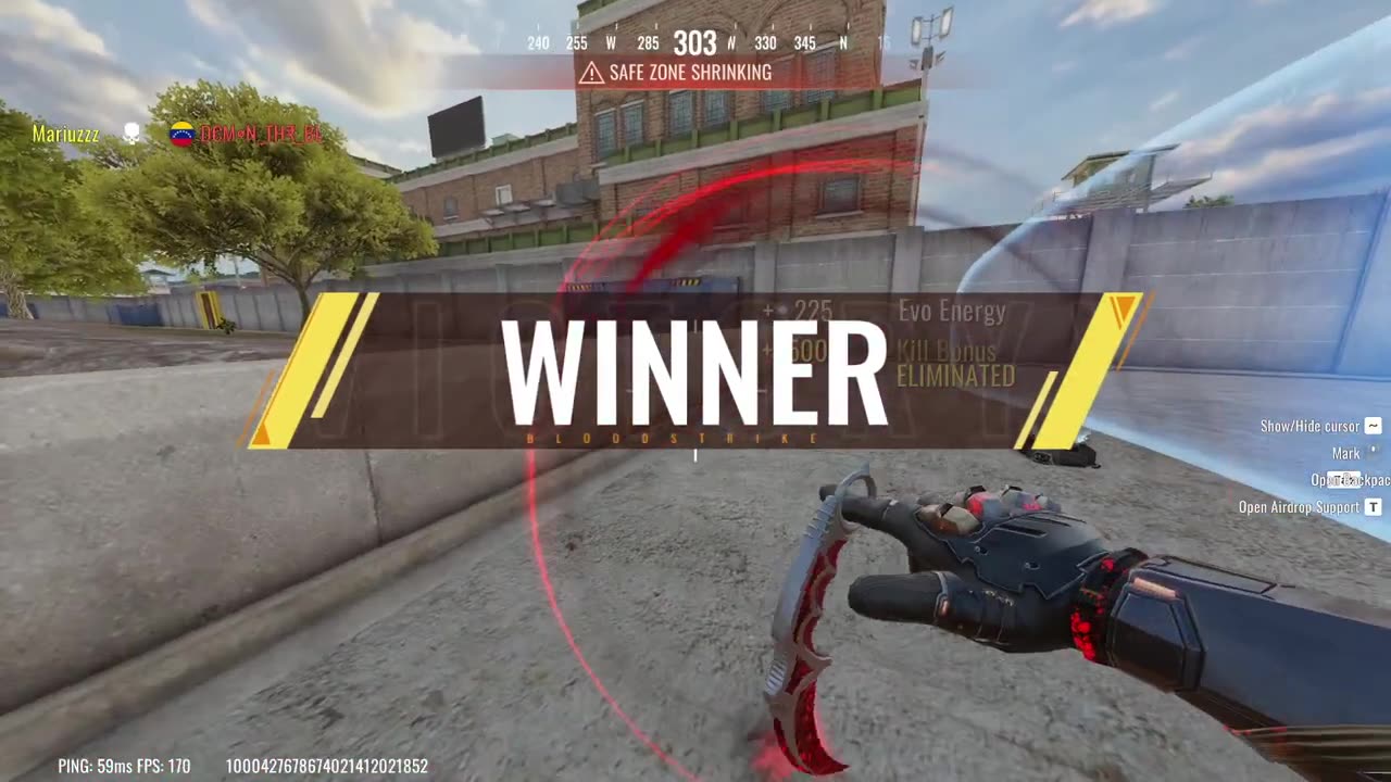Playing Blood Strike but I'm one step ahead