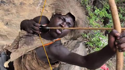 Hanzabe tribe hun'ts target arows, verry incible lifestyle