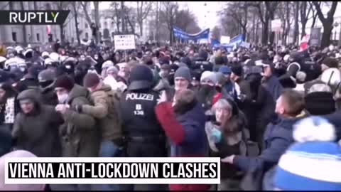 Protests in Vienna January 2021