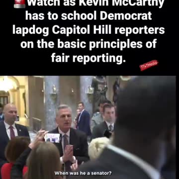 Kevin McCarthy’s Photo Op | Check Description