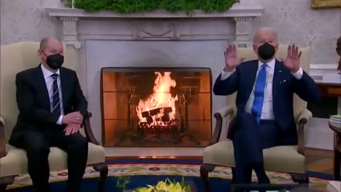 Watch What Happens When Biden Staffers Rush Media Out the Door