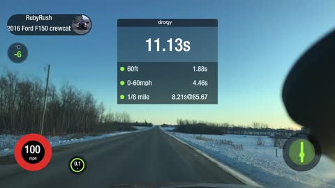 F150 crewcab 4x4 draggy test hit