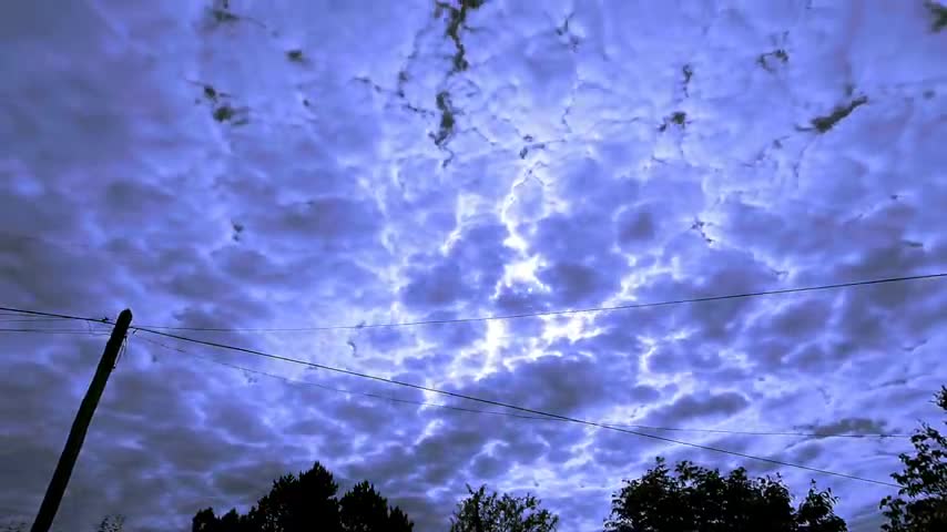 Blue Clouds Time Lapse Sky Video Effects