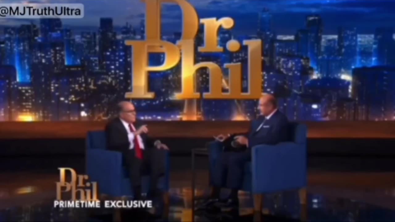 Rudy Giuliani Recounts To Dr Phil How Ballots Were Counted Multiple Times In Atlanta, Georgia