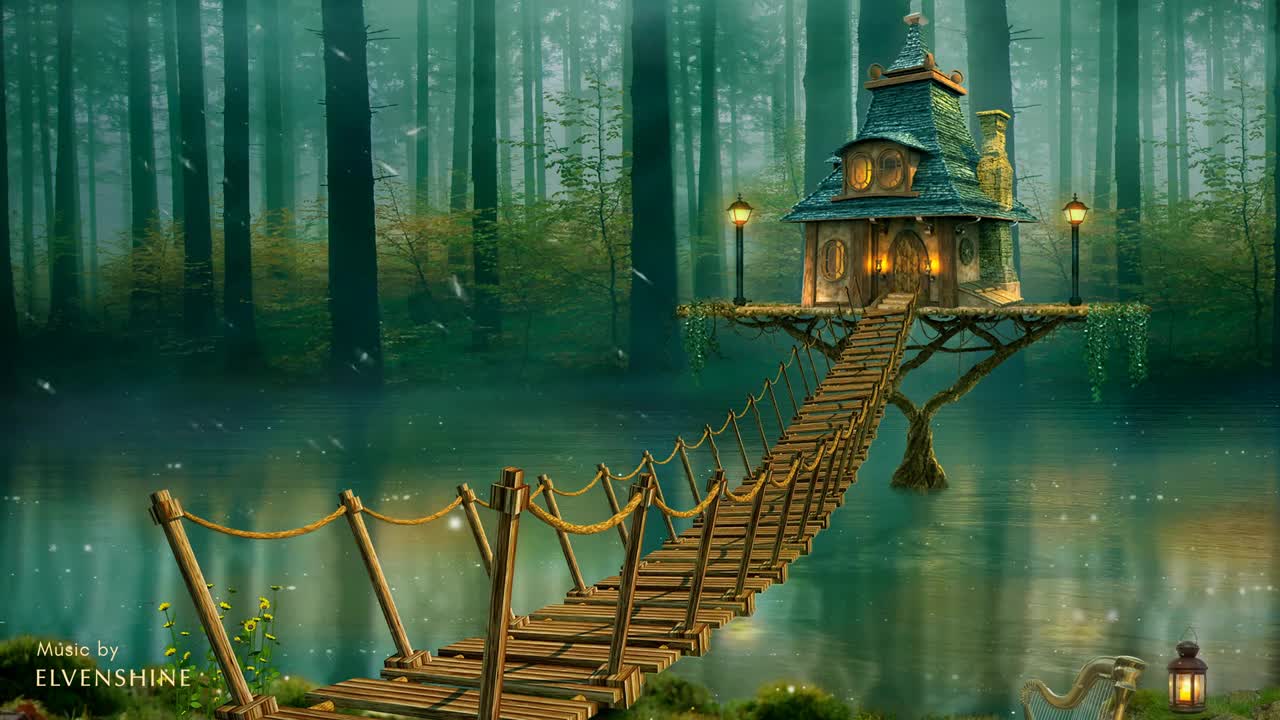 🌳 The Fairies Domain ༄ Relaxing Dreamy Fantasy Music ༄ 528 Hz