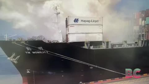 Container explodes on cargo ship at China’s key Ningbo port
