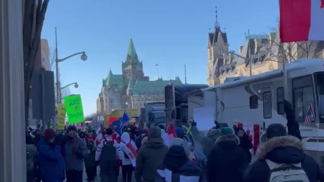 Freedom Convoy Ottawa 2022