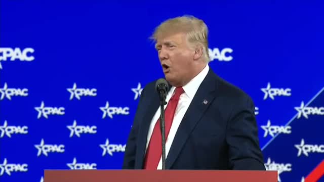 President Trump Addresses CPAC 2022, Sat 2/26/22 at 7pm ET