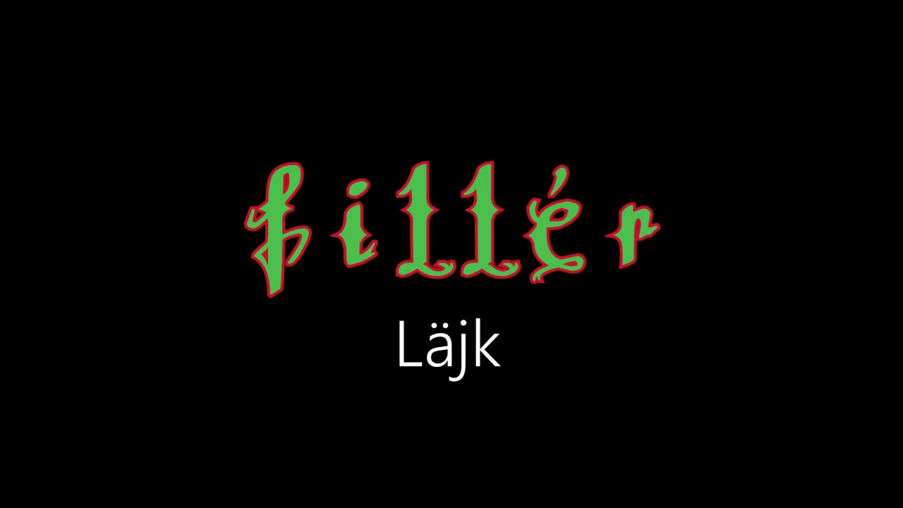 Fillér ¦ Läjk (officiäl audió)