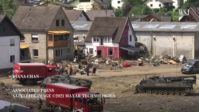 Damage From Germany Floods