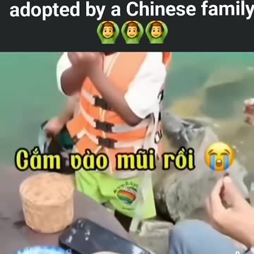 My first meal after being adopted by a chinese family