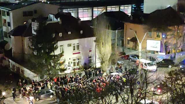 Eastern Europe Soccer Demonstration