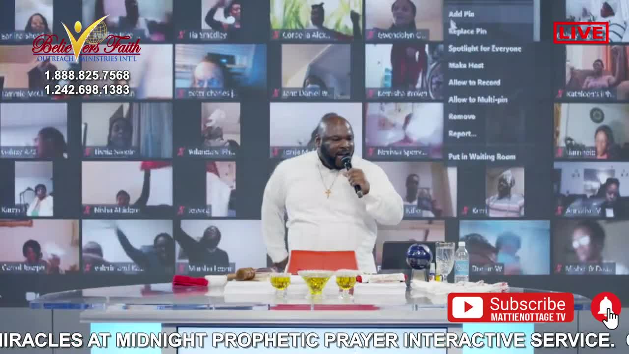 NIGHT #301-GOD WHO DELIVERS & PERFORMS SUPERNATURAL WONDERS REVIVAL | DRS. EDISON & MATTIE NOTTAGE