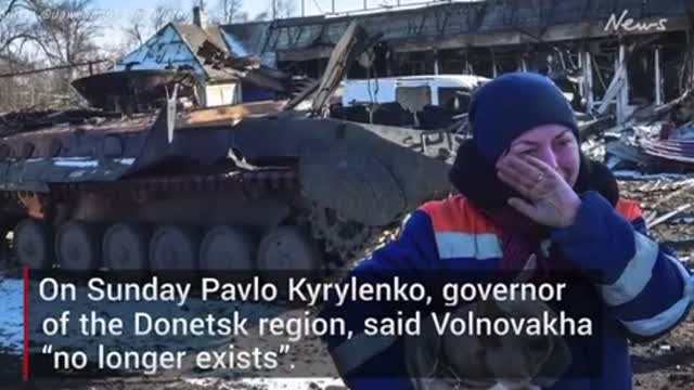 Russia destroyed a Ukrainian city