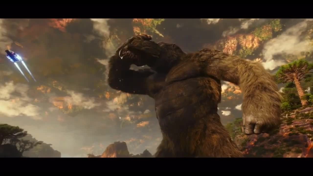 kong vs warbat,clip Godzilla vs kong