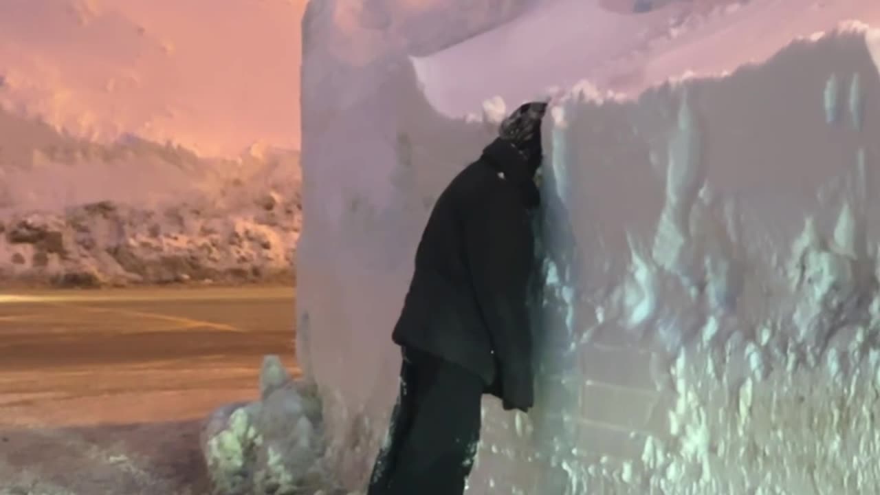 Snowbank Facepalm Is A Mood