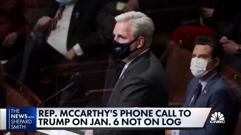 Over 7 hours of transcripts missing from Trump phone logs from Jan. 6