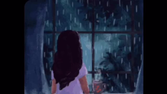 10 Minute Loop of relaxing rain sounds for Meditation | Ideal for Beginners