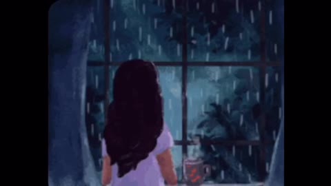 10 Minute Loop of relaxing rain sounds for Meditation | Ideal for Beginners