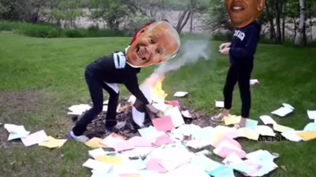 Obama shredding documents