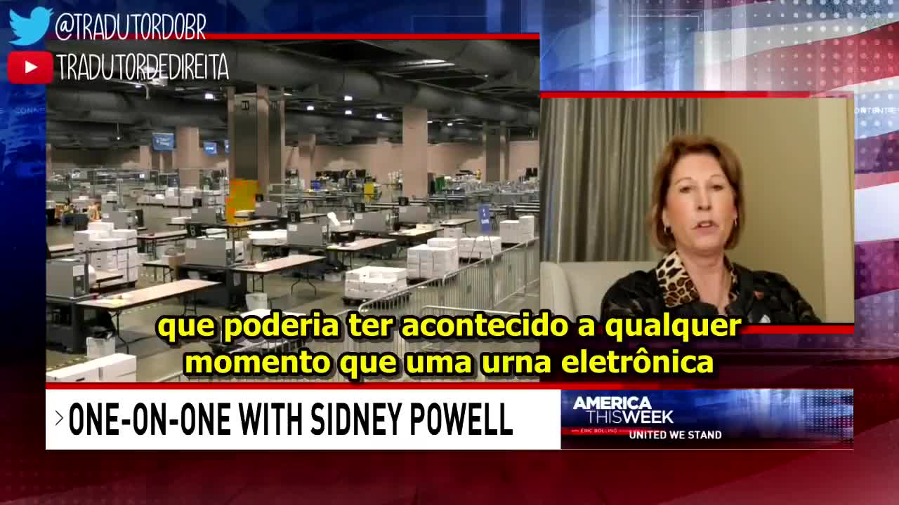 Sidney Powell da mais detalhes nas fraudes das Eleições Americanas