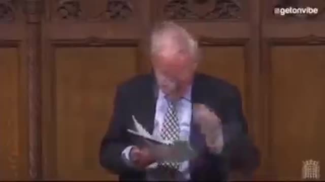 UK: Sir Christopher Chope MP. 'Hospitals full of Vaccinated patients.'