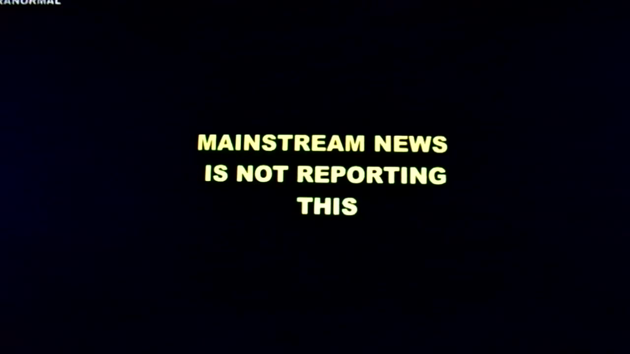Mainstream News Is Not Reporting This: