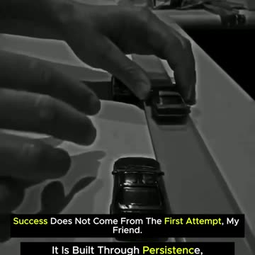 Think success comes easy? Think again.