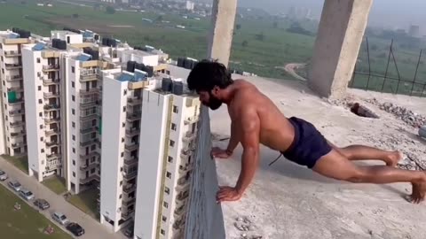 Hulk men workout outdoor