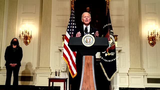 Biden vows climate change actions will create jobs