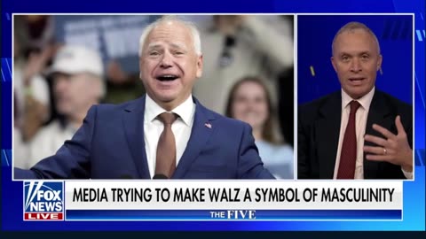 Greg Gutfeld (Fox) : Tim Walz Is Being Repackaged As New Symbol Of Masculinity