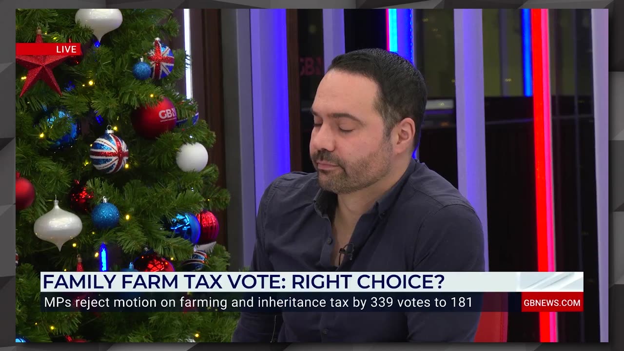 FAMILY FARM TAX VOTE: "70 Labour MP votes abstained vote... I think it's cowardly" (Aaron Bastani)