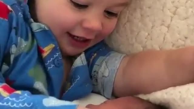 I hope you can do this every day and grow up happy