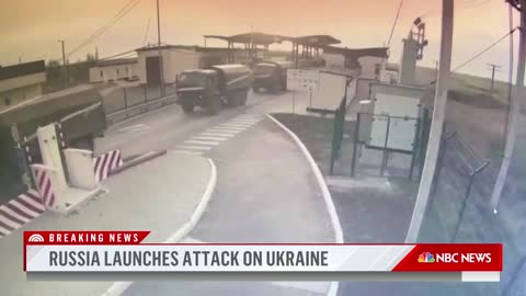 Russia Launchers attack on Ukraine