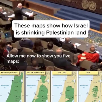 Proof that Israel has been stealing land from Palestine.