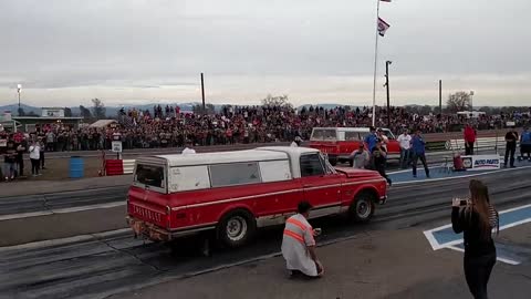 Farm Truck Drag Race