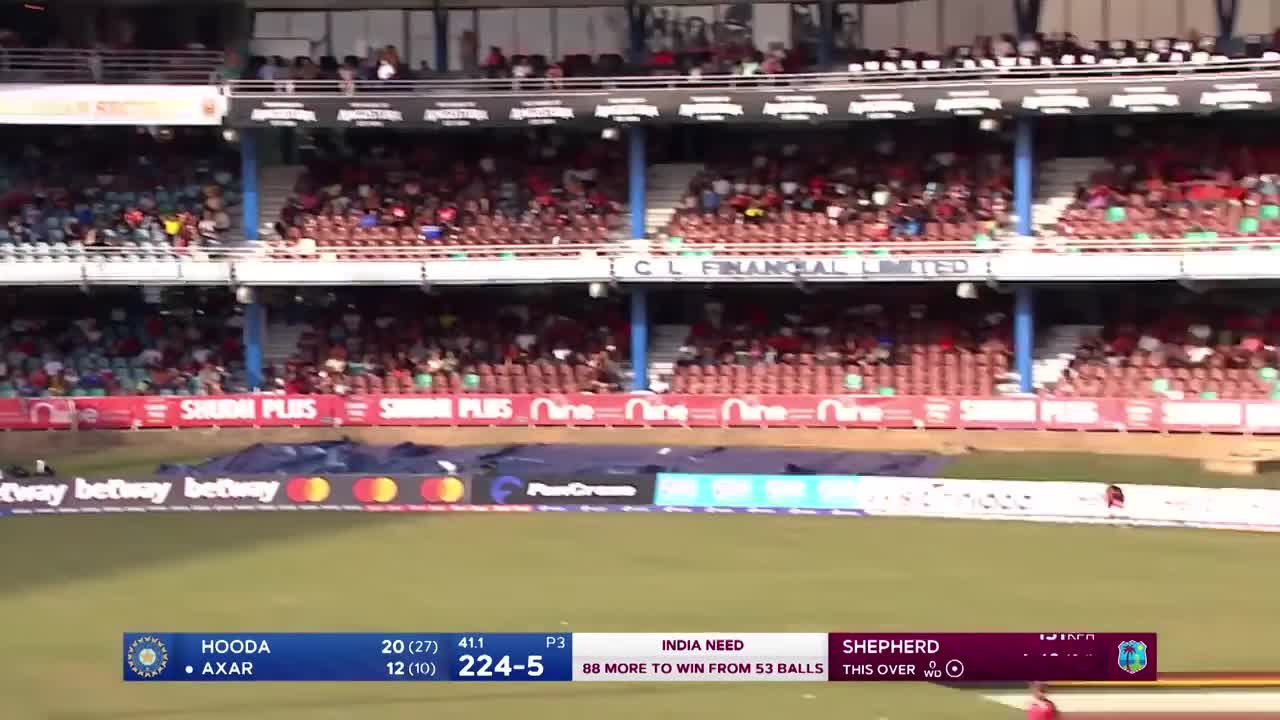 Axar Patel Great batting Ind Vs Wes indies #Cricket