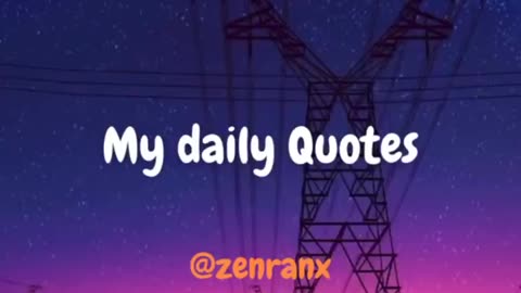 My daily Quotes: You are the artist | ZenRanx