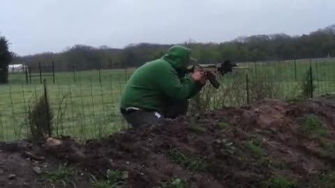 Collab copyright protection - guy green sweatshirt target practice