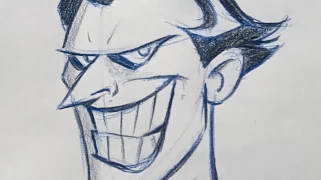 Joker Sketch Demo.(High Speed)