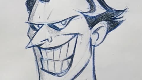 Joker Sketch Demo.(High Speed)