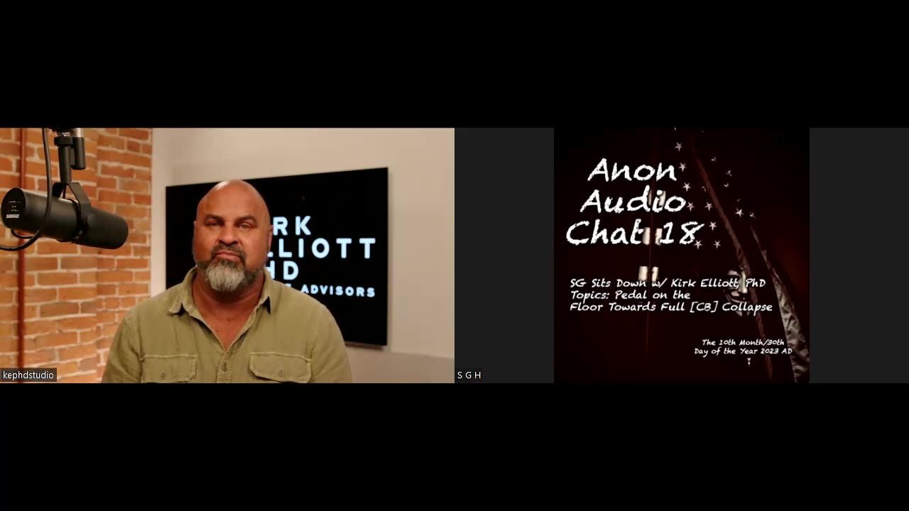 (10/30/2023) | SG Sits Down w/ Dr. Kirk Elliott: De-Dollarization and Market Failures Worldwide